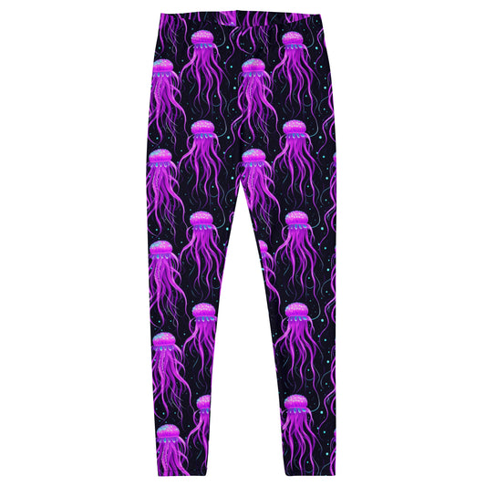 Neon Punk Jellyfish Leggings