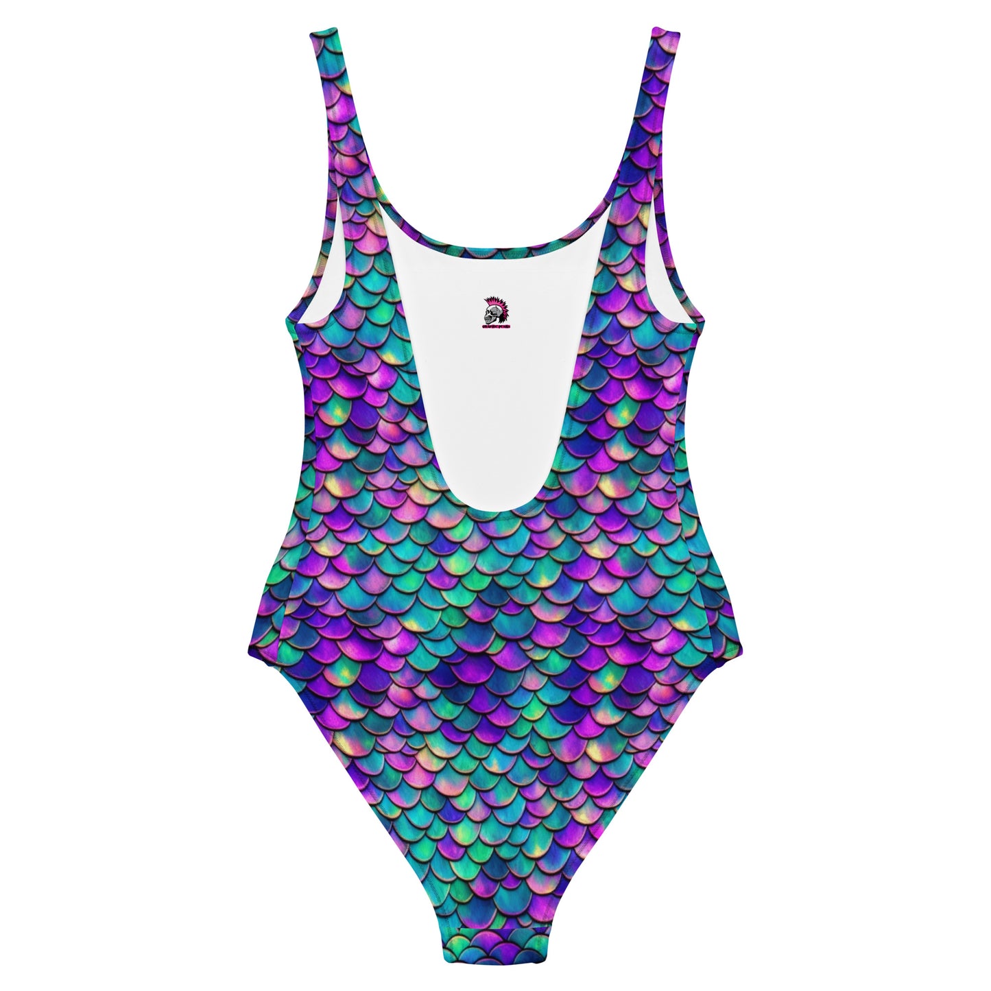 Colorful Mermaid Scales One-Piece Swimsuit