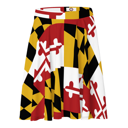 Maryland Flag Skater Skirt