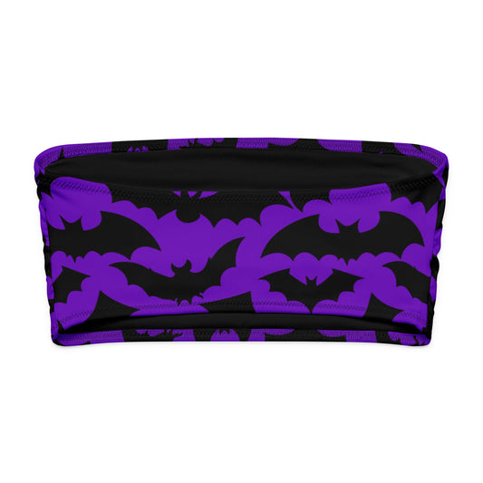 Bat Bandeau Bikini Top - Graphic Punks