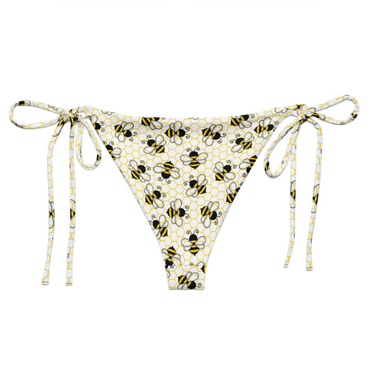 Bee Hive String Bikini Bottom - Graphic Punks