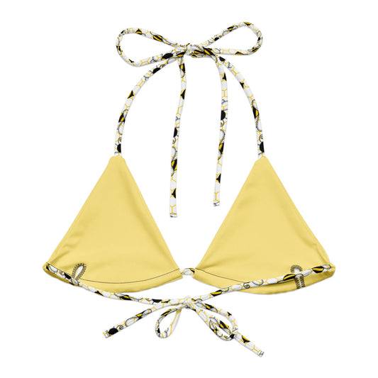 Bee Hive String Bikini Top - Graphic Punks