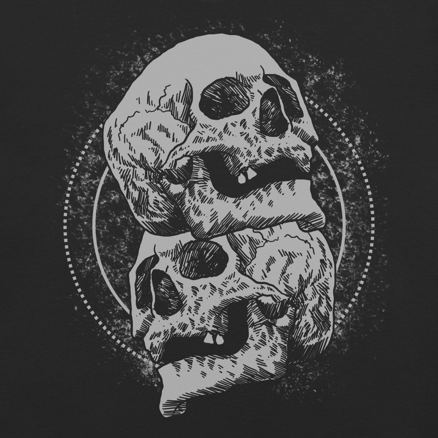 Dark Garment - Dyed Heavyweight T-Shirt - Graphic Punks