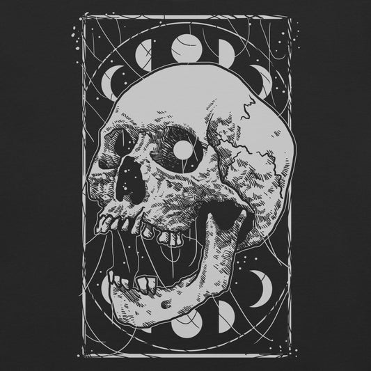 Dark Skull Garment - Dyed Heavyweight T-Shirt - Graphic Punks