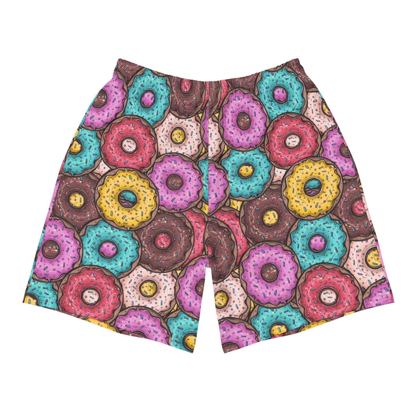Donut Men's Recycled Athletic Shorts - Graphic Punks