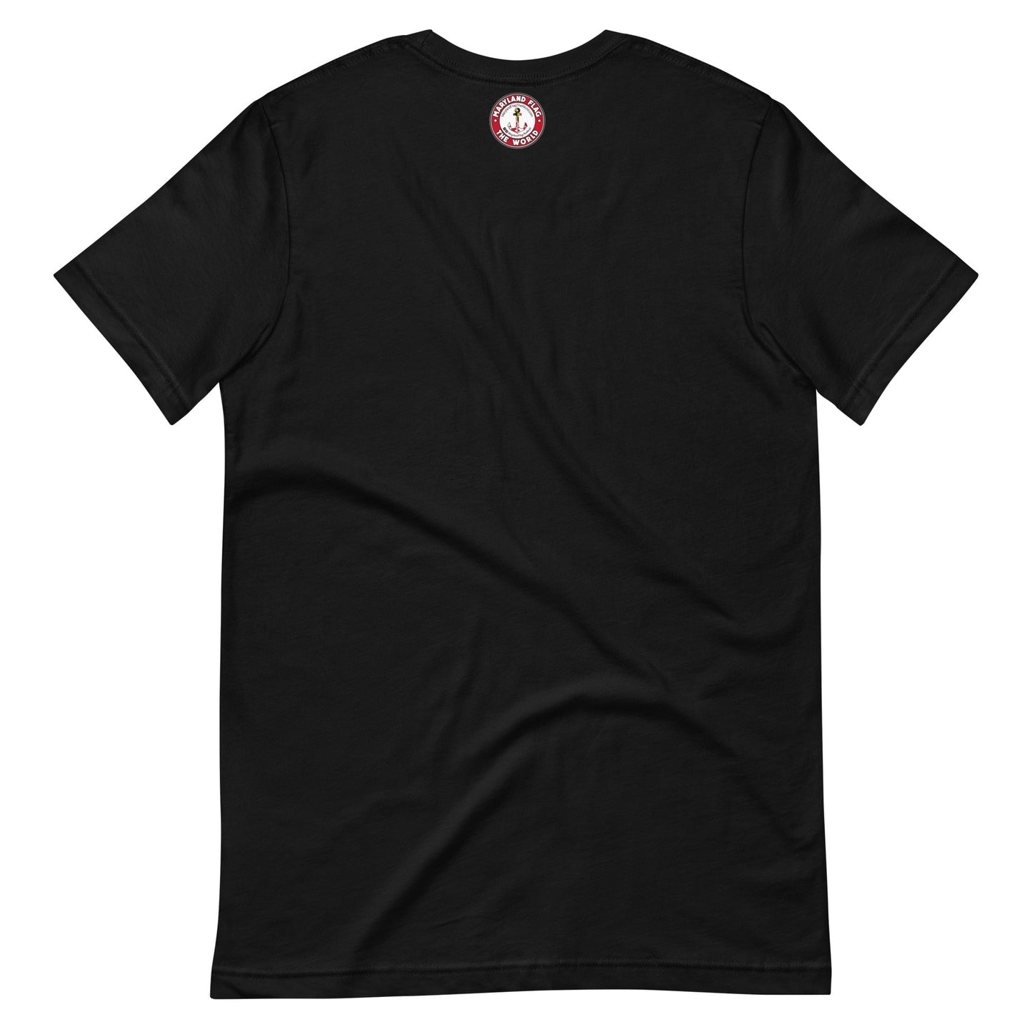 Embroidered Maryland Flag Marijuana Leaf Tee - Graphic Punks