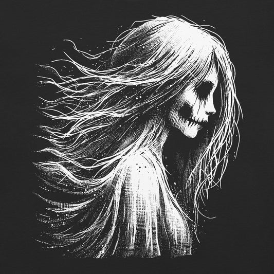 Ghost Girl Garment - Dyed Heavyweight T-Shirt - Graphic Punks