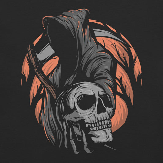 Grim Reaper Garment - Dyed Heavyweight T-Shirt - Graphic Punks