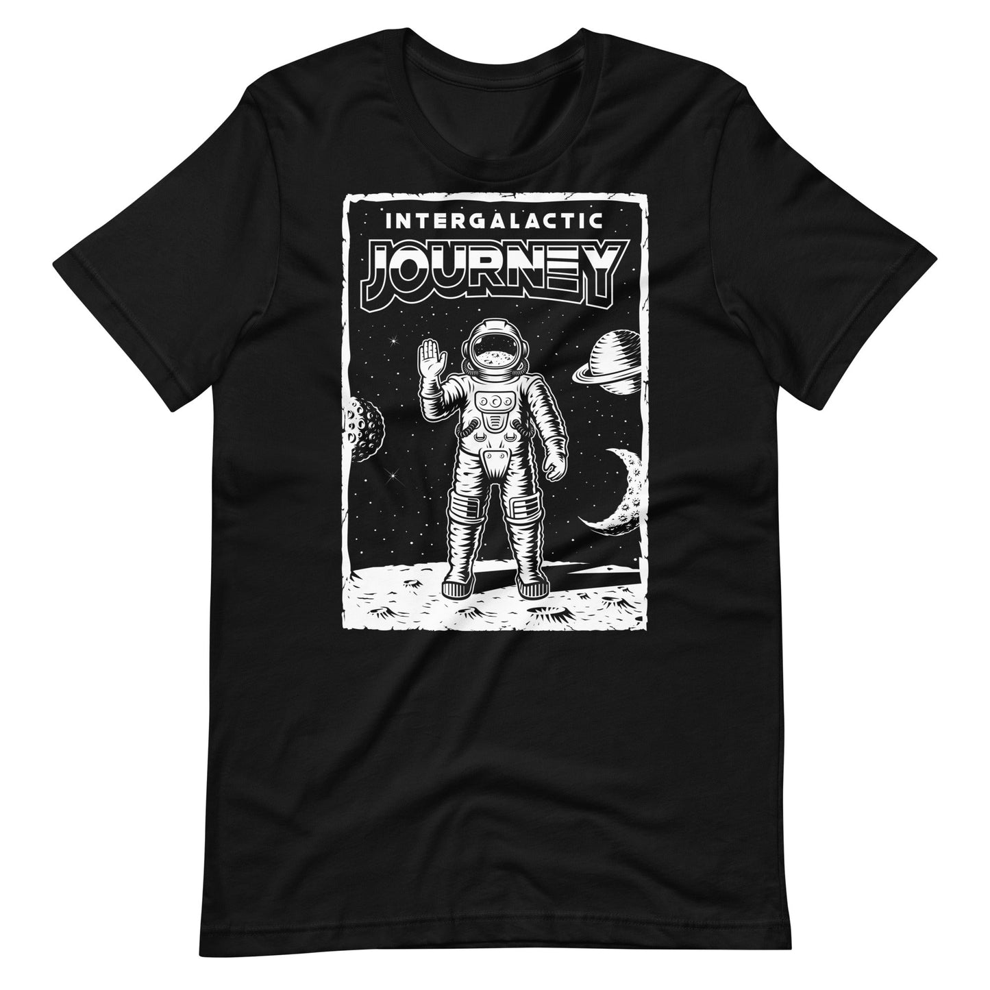 Intergalactic Journey Unisex t - shirt - Graphic Punks