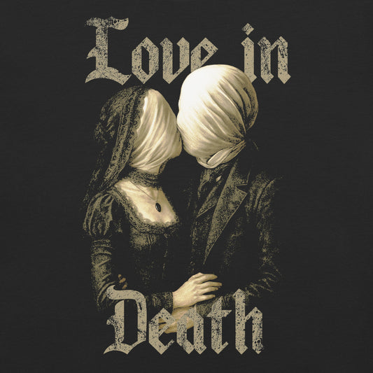 Love in Death Garment - Dyed Heavyweight T-Shirt - Graphic Punks