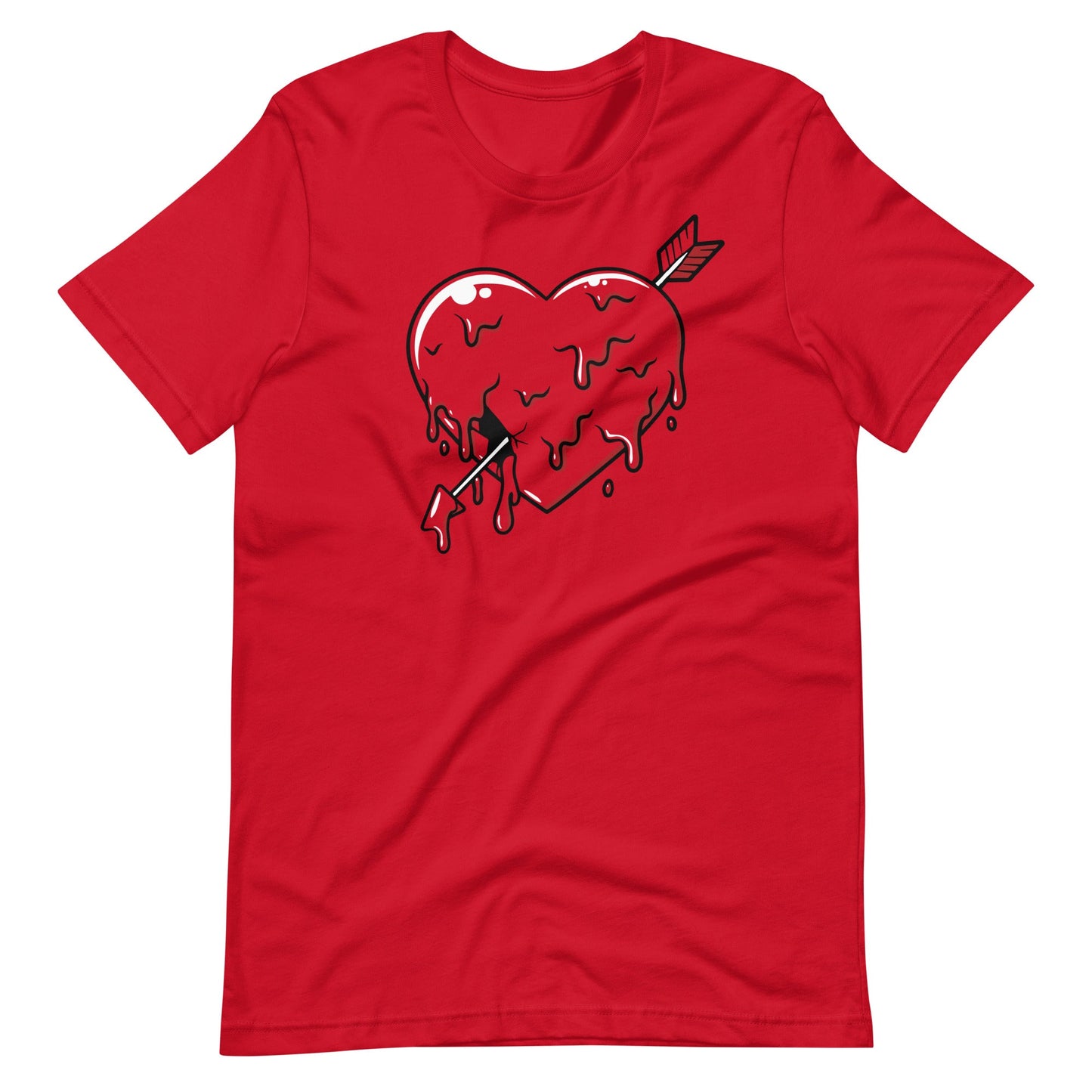 Melting Heart Unisex t - shirt - Graphic Punks