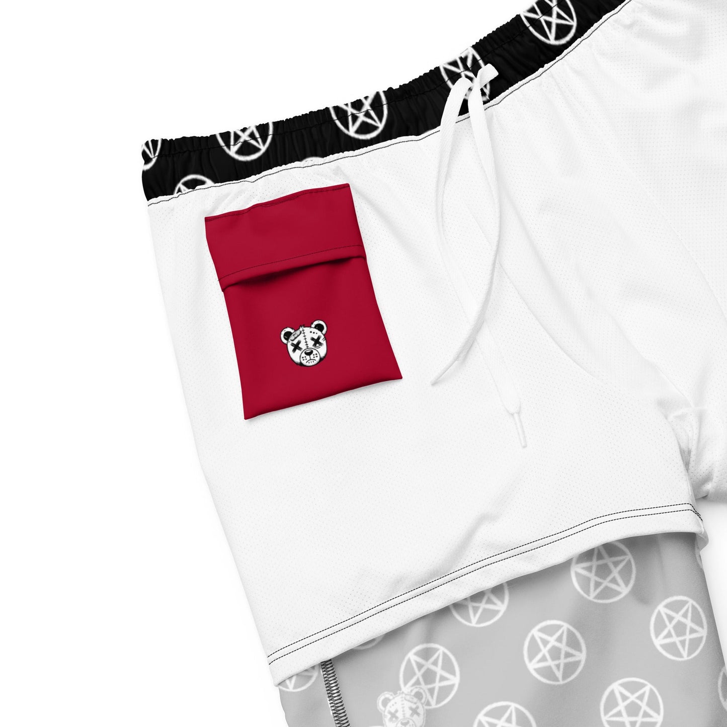 Pentagram Swim Trunks - Graphic Punks