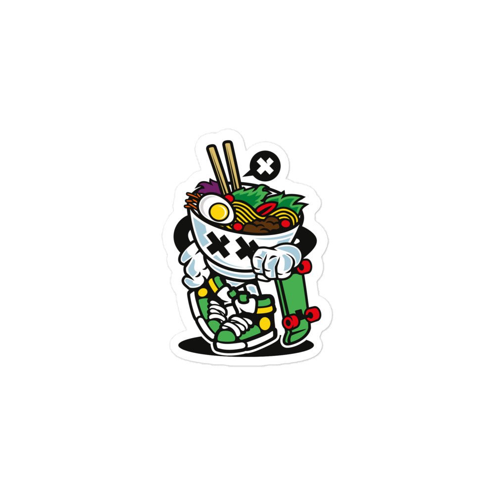 Ramen Style Vinyl Decal - Graphic Punks