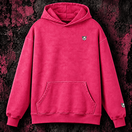 Sad Bear Heavyweight Oversized Hoodie - Graphic Punks