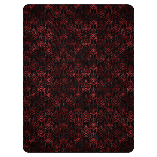 Skeleton 60″×80″ Sherpa Blanket - Graphic Punks