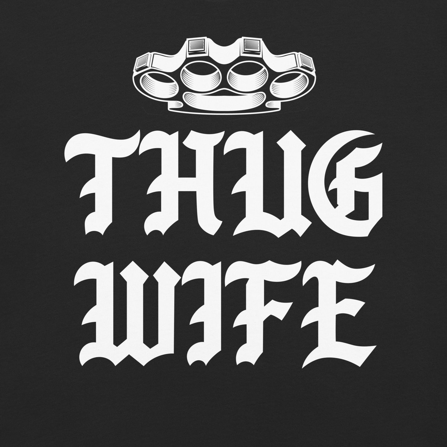 Thug Wife Garment - Dyed Heavyweight T-Shirt - Graphic Punks
