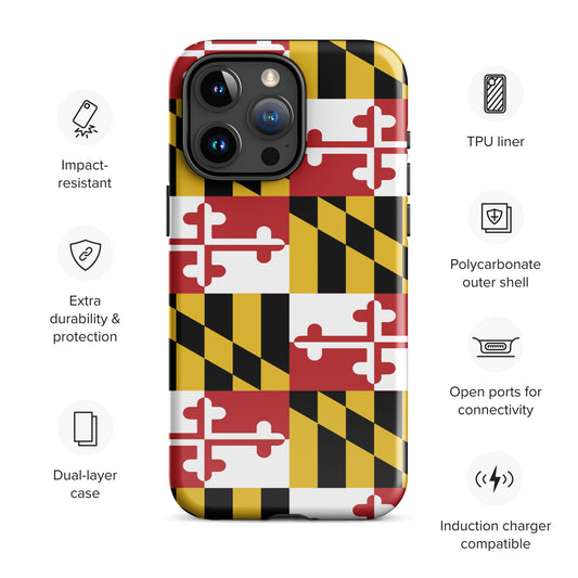 Maryland Flag Tough Case for iPhone®
