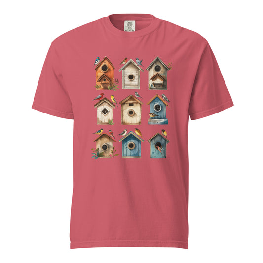 Birdhouse Unisex Garment-Dyed Heavyweight T-shirt