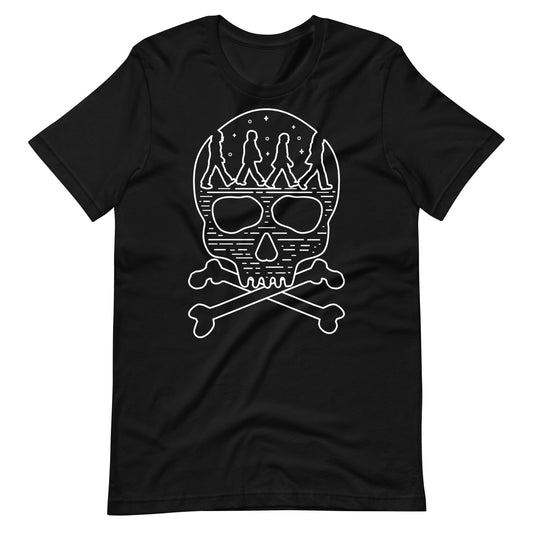 Abbey Skull Unisex t-shirt