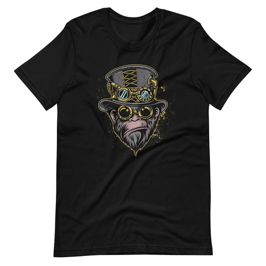Monkey Steam Punk Unisex t-shirt