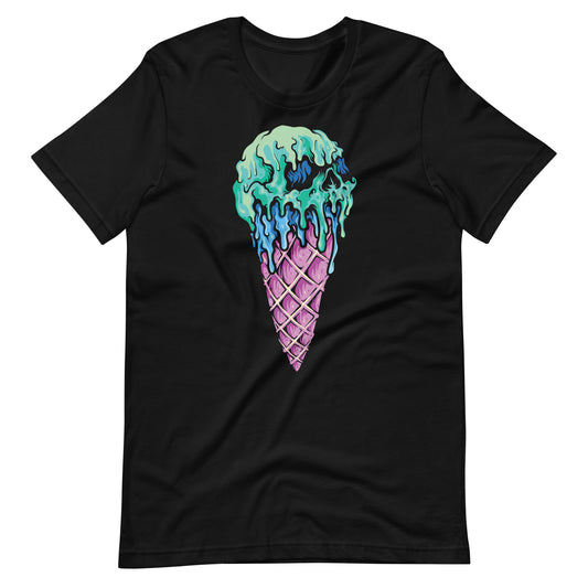 Ice Cream Skull Unisex t-shirt