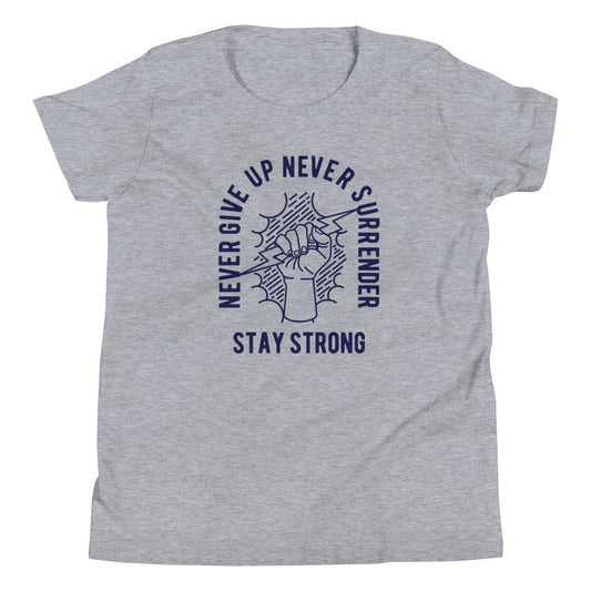 Never Give Up Youth Short Sleeve Tee