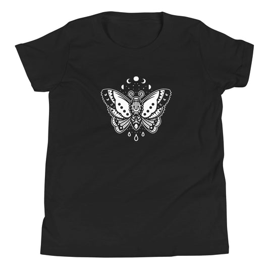 Nocturnal Moth Youth Short Sleeve Tee