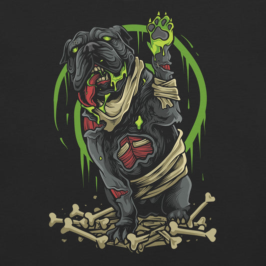 Zombie Dog Garment - Dyed Heavyweight T-Shirt - Graphic Punks