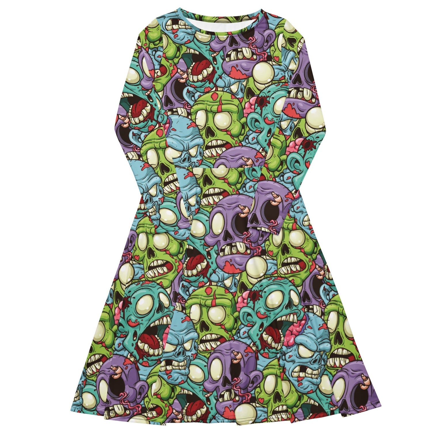 Long Sleeve Dresses - Graphic Punks