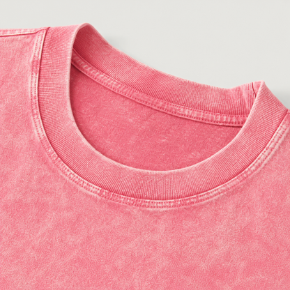 Dead Pop Snow Washed Oversized Tee