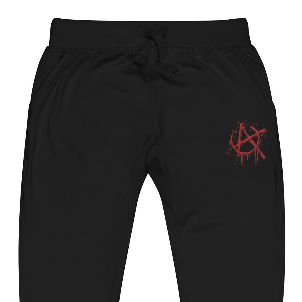 Anarchy Unisex Fleece Sweatpants - Graphic Punks