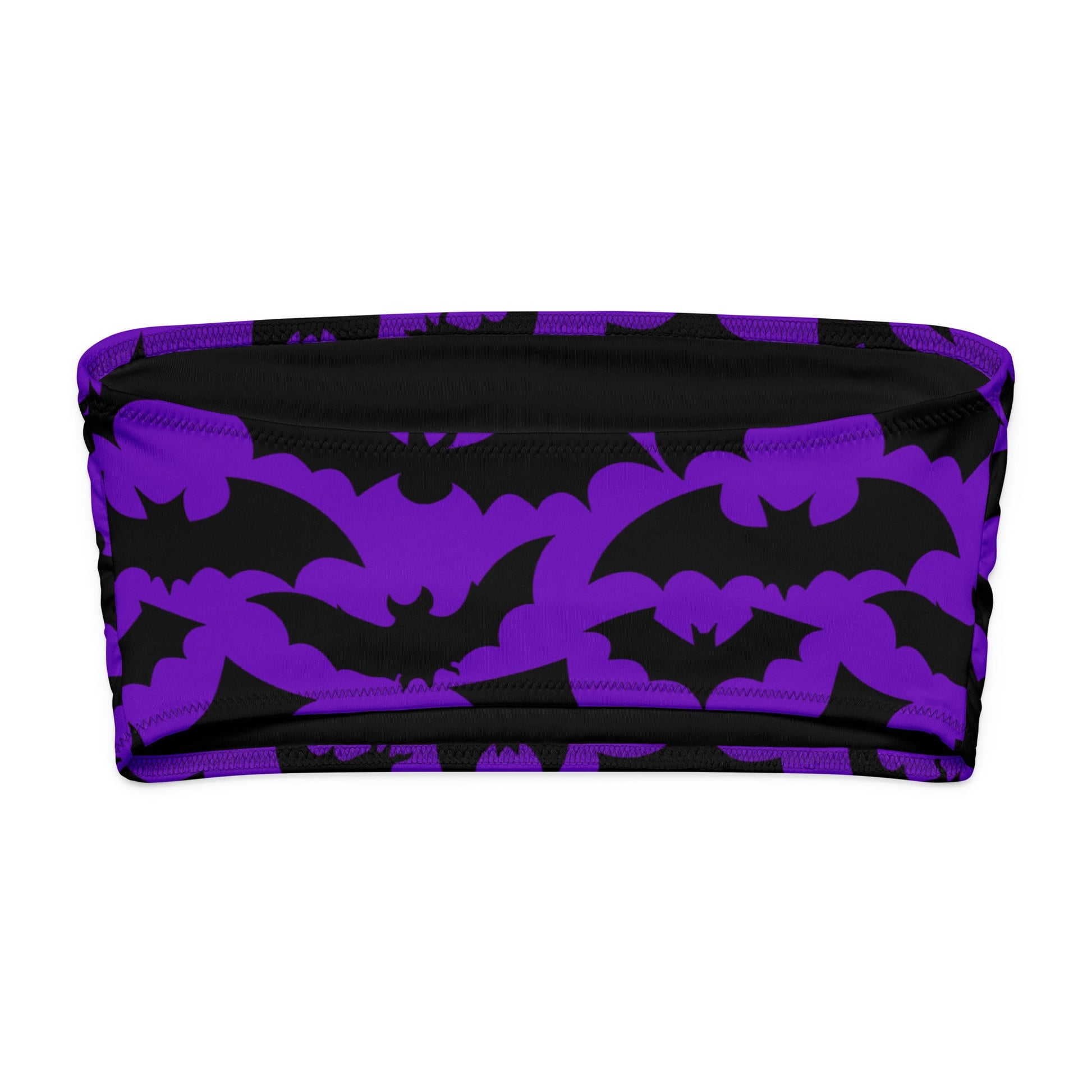 Bat Bandeau Bikini Top - Graphic Punks