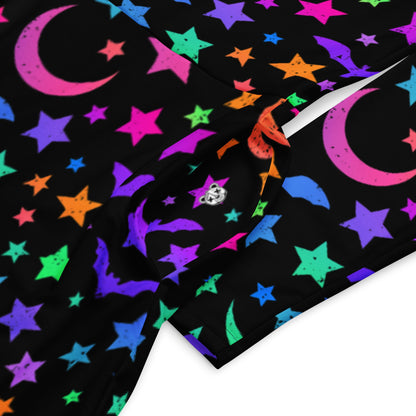 Bat Moon and Stars - Graphic Punks