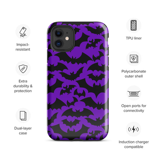 Bat Tough Case for iPhone® - Graphic Punks