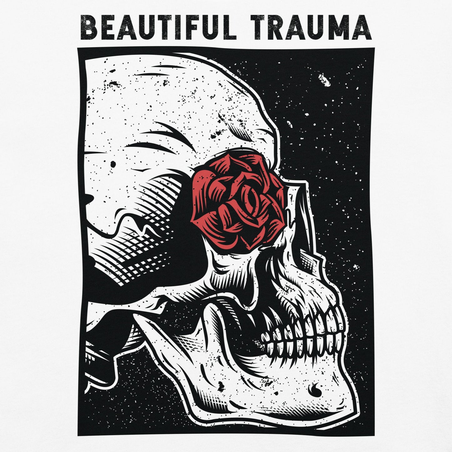 Beautiful Trauma Garment - Dyed Heavyweight T-Shirt - Graphic Punks