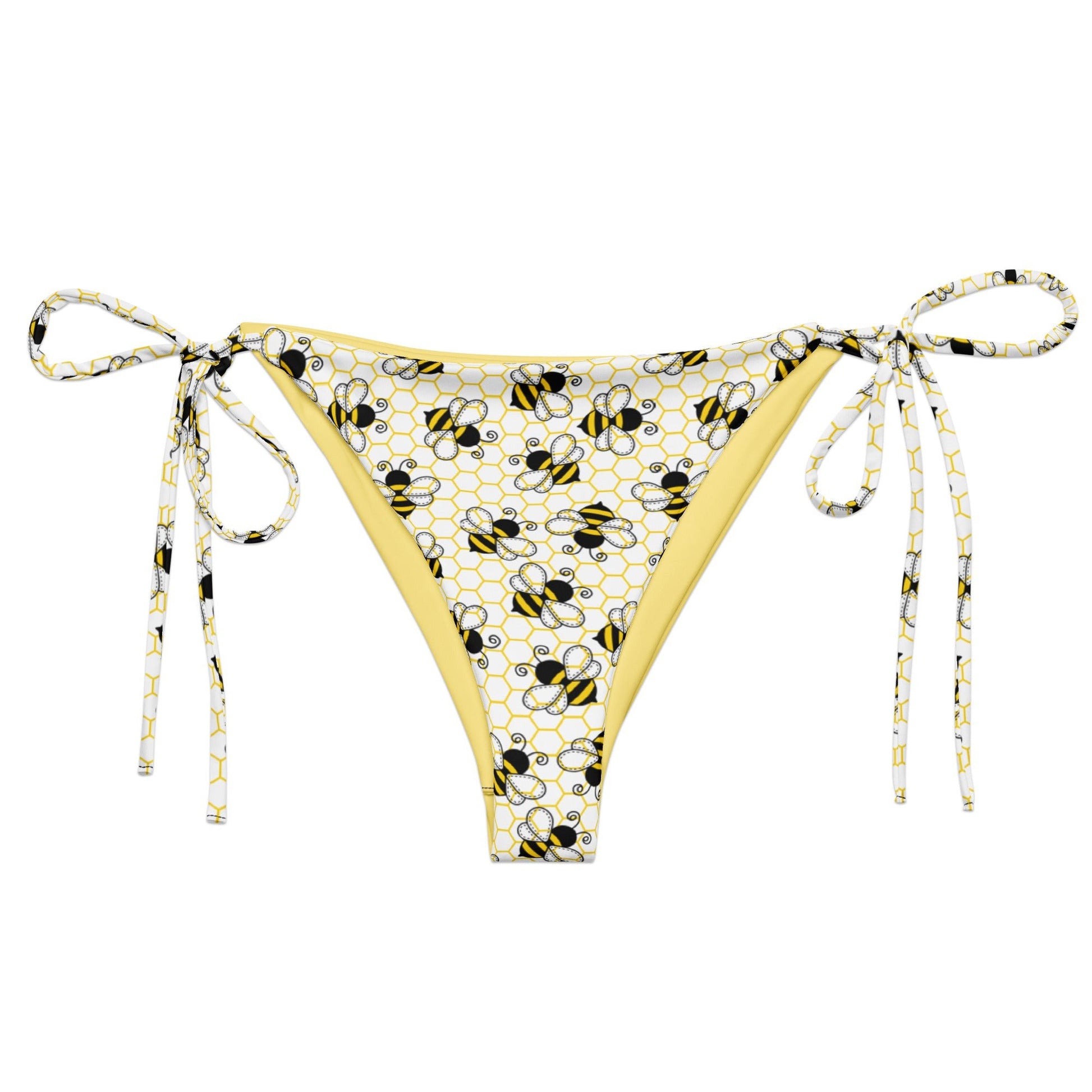 Bee Hive String Bikini Bottom - Graphic Punks