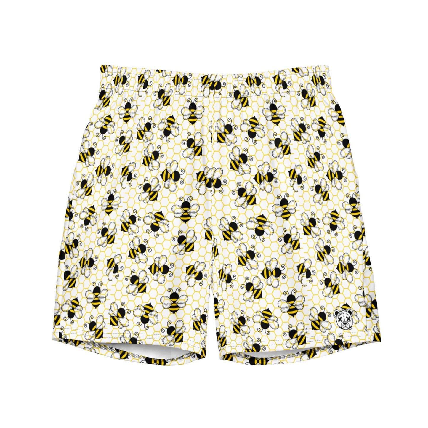 Bee Hive Swim Trunks - Graphic Punks