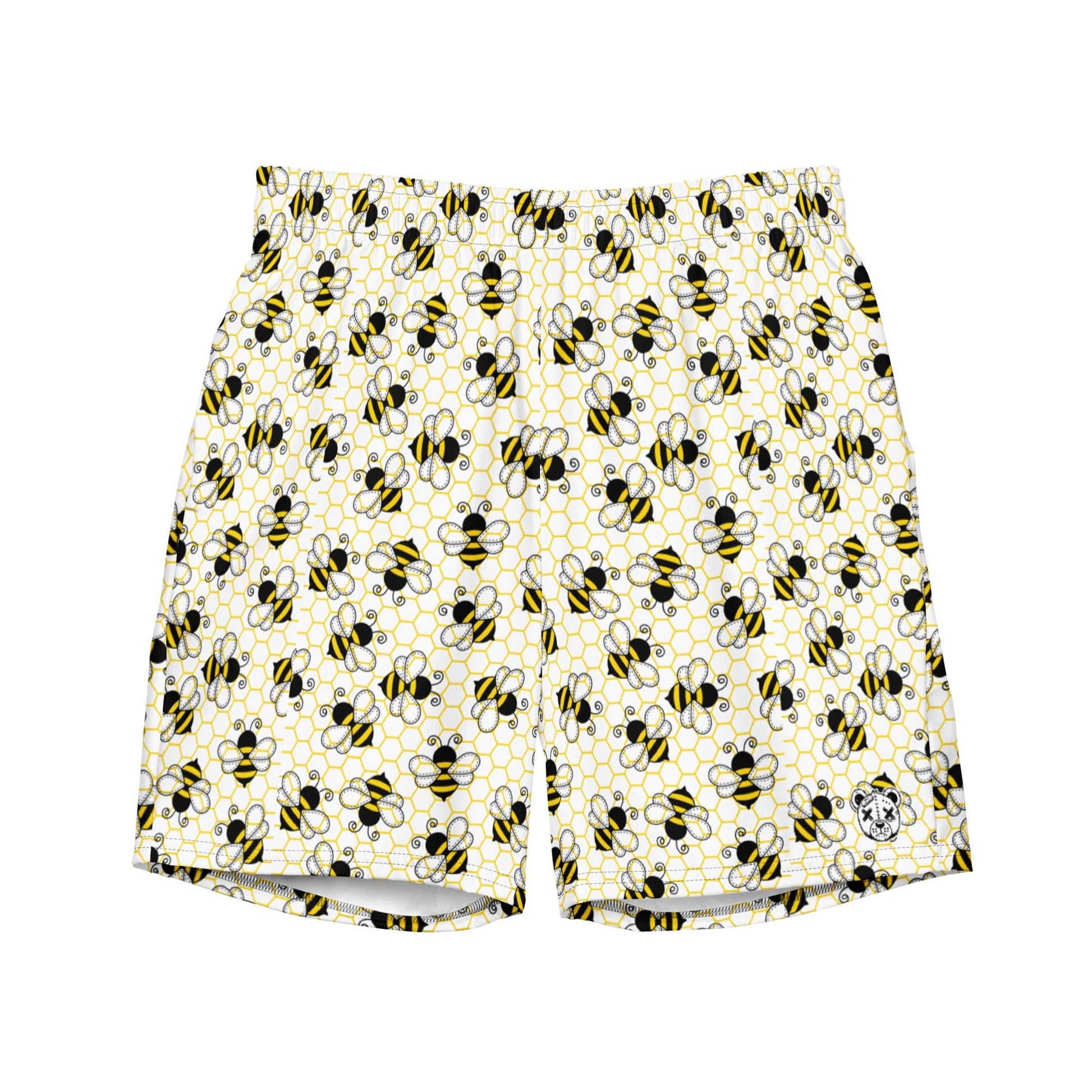 Bee Hive Swim Trunks - Graphic Punks