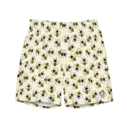 Bee Hive Swim Trunks - Graphic Punks
