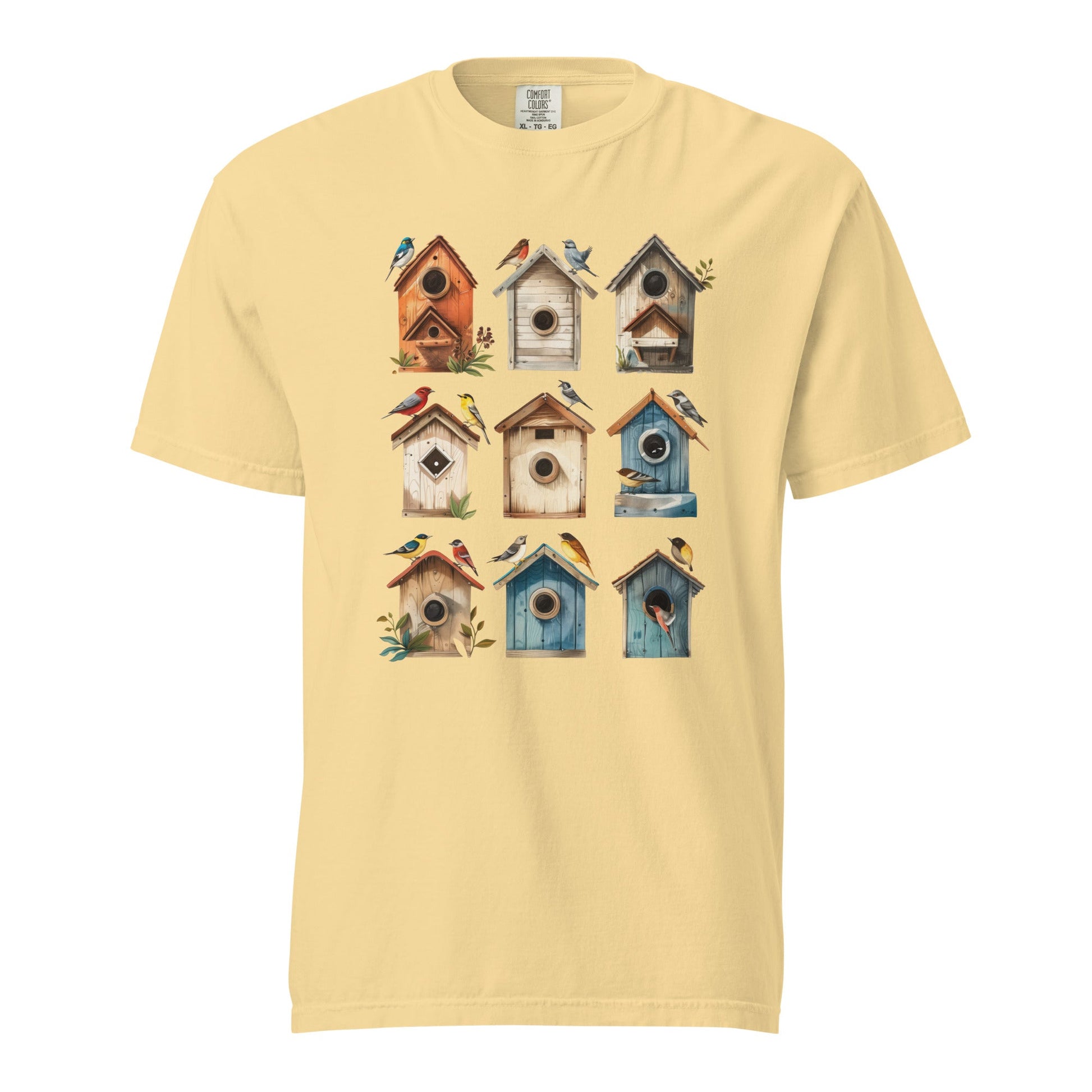 Birdhouse Unisex Garment - Dyed Heavyweight T - shirt - Graphic Punks