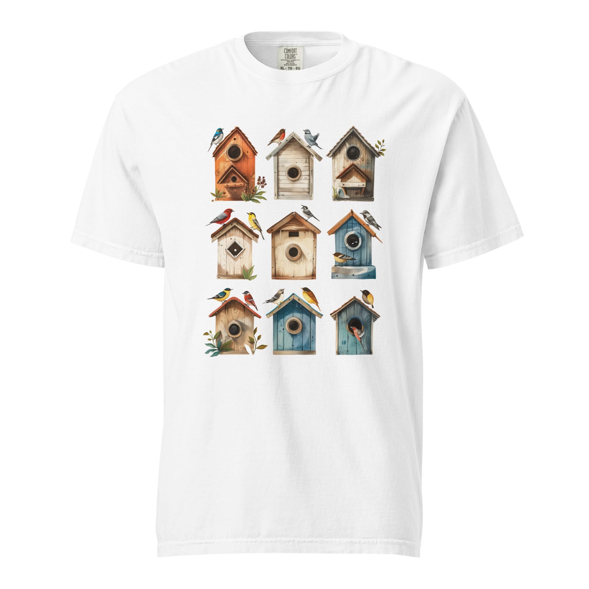 Birdhouse Unisex Garment - Dyed Heavyweight T - shirt - Graphic Punks