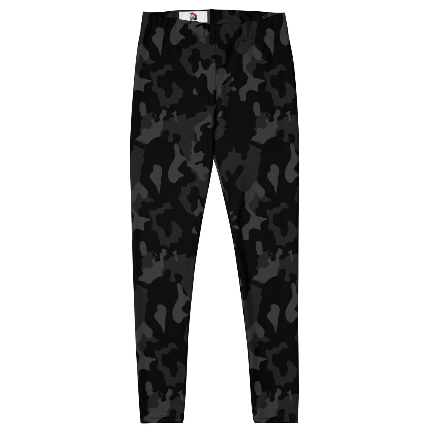 Black Camo Leggings - Graphic Punks