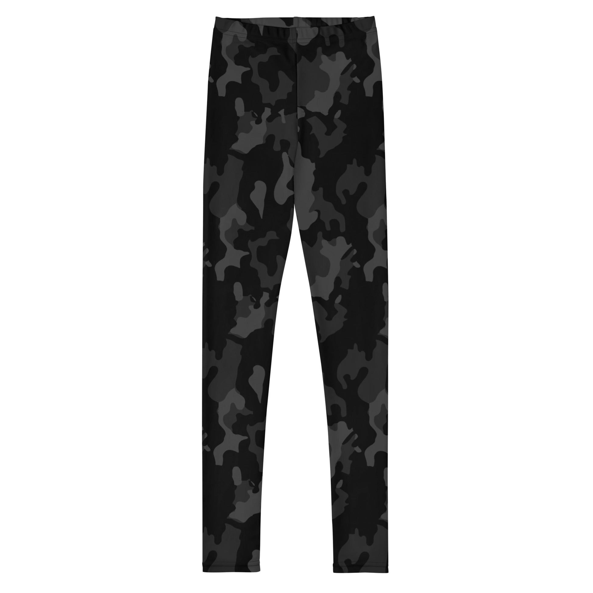 Black Camo Youth Leggings - Graphic Punks