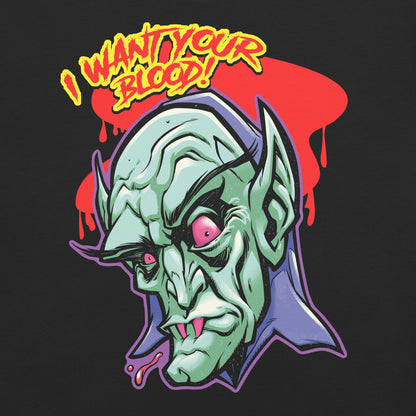 Blood Sucker Garment - Dyed Heavyweight T-Shirt - Graphic Punks