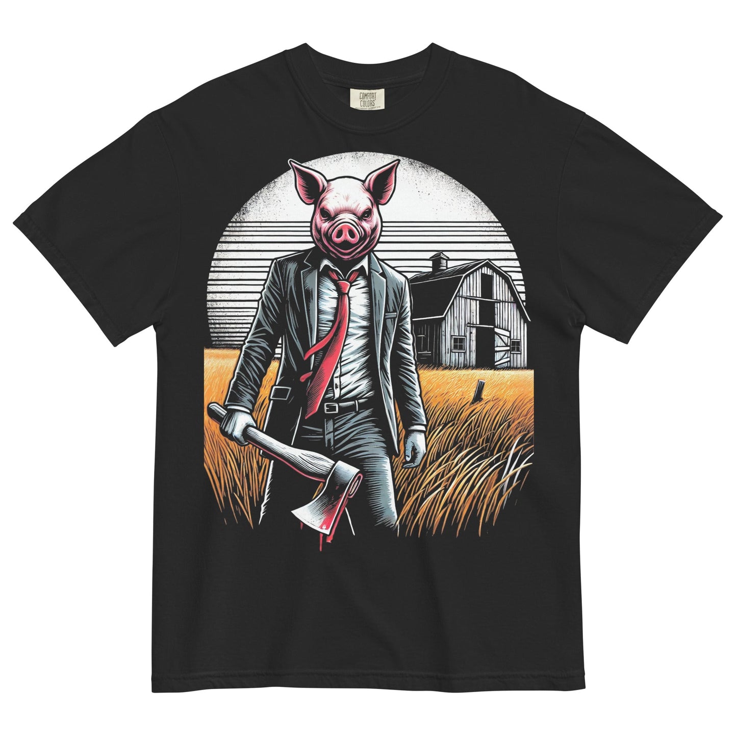 Butcher's Dusk Garment - Dyed Heavyweight T-Shirt - Graphic Punks