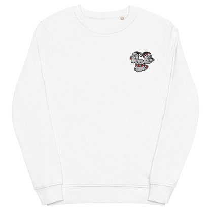 Christmas Ghosts Organic Sweatshirt - Graphic Punks