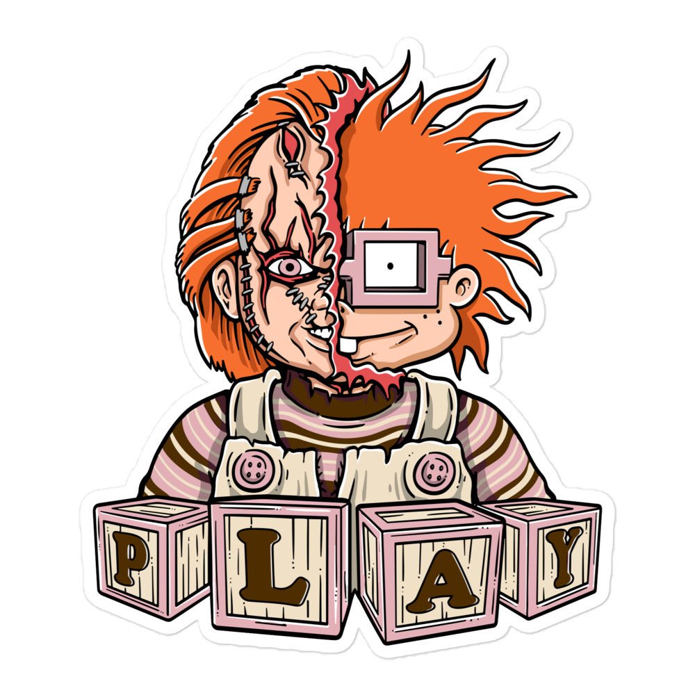 Chucky Play Vinyl Decal - Graphic Punks