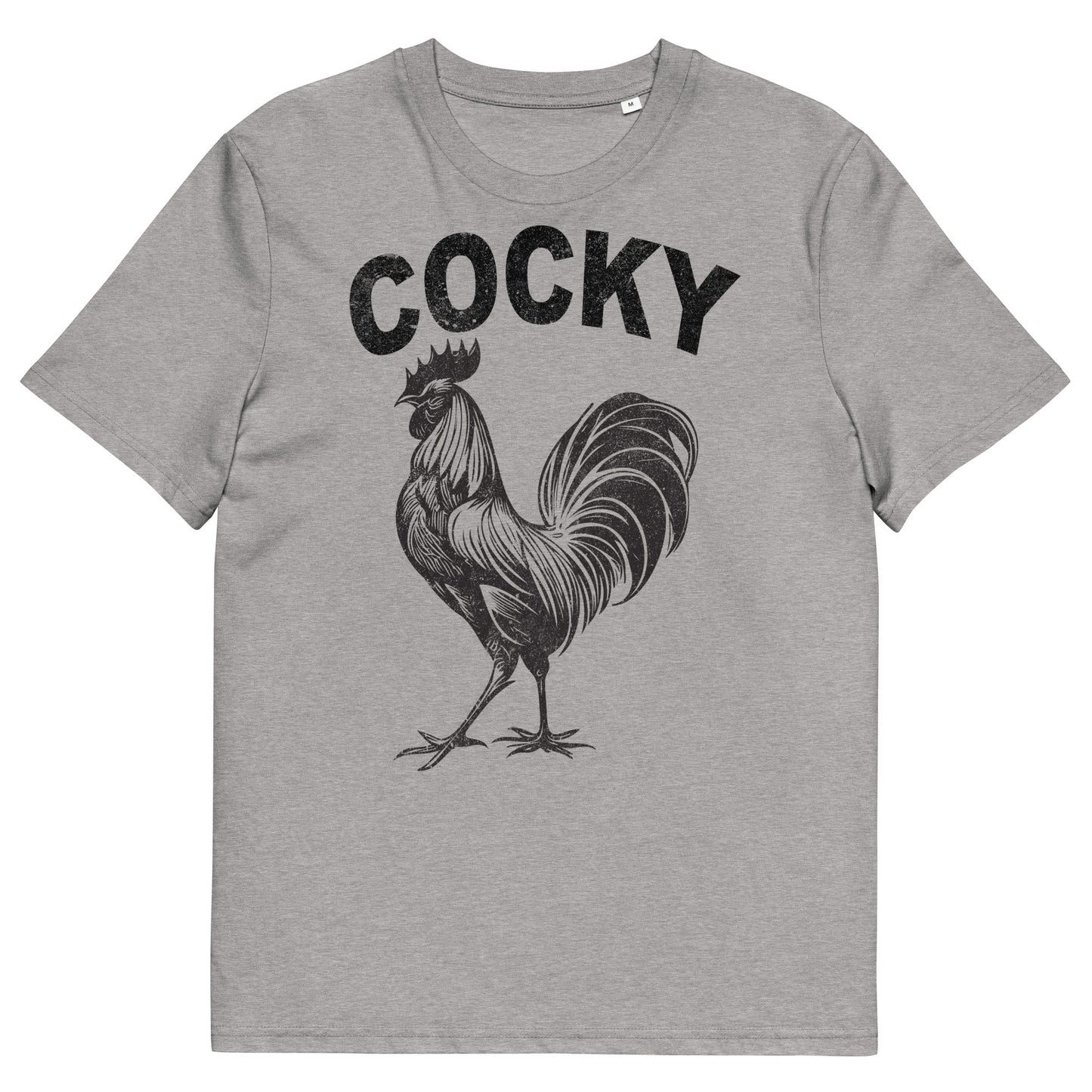 Cocky Unisex Organic Cotton Tee - Graphic Punks