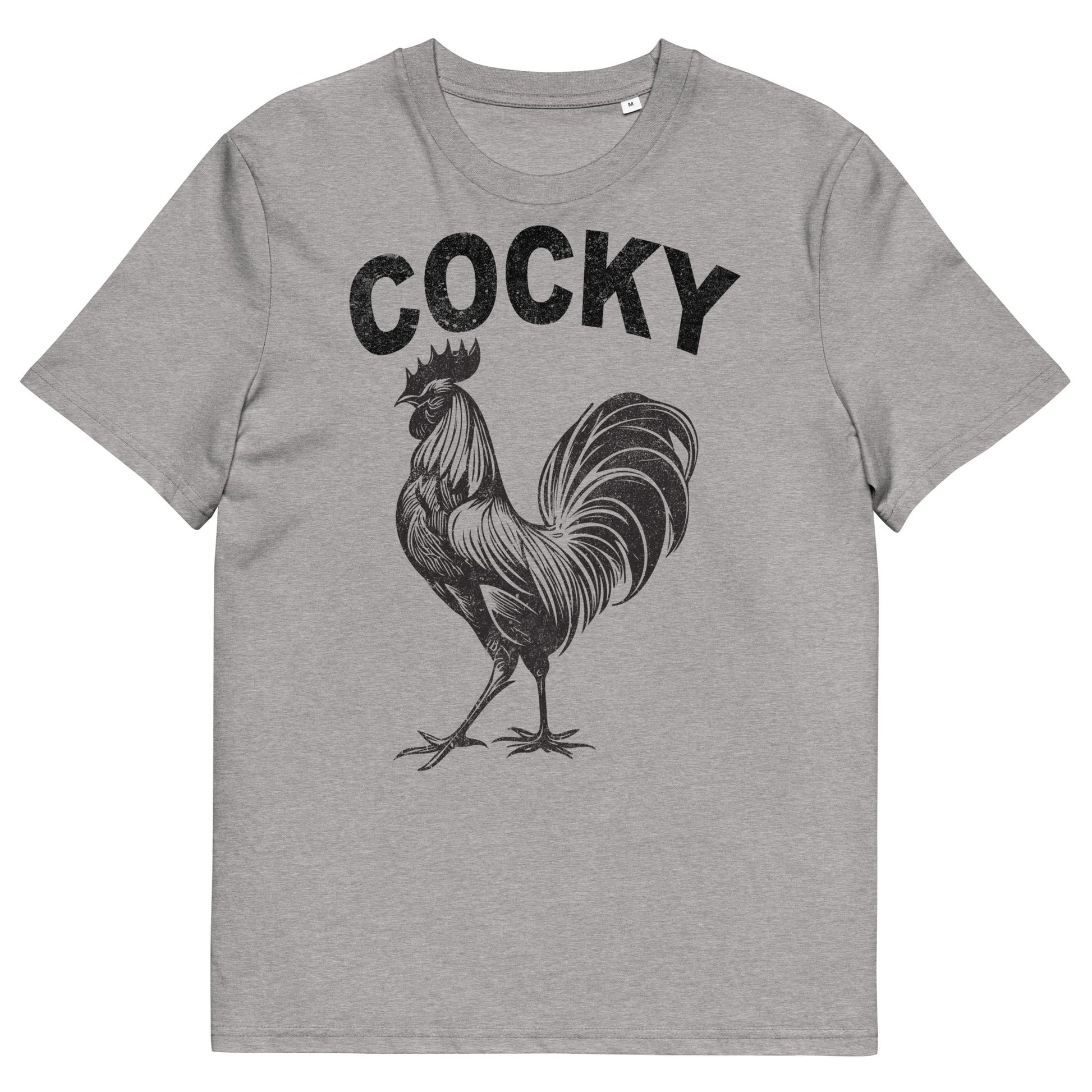 Cocky Unisex Organic Cotton Tee - Graphic Punks