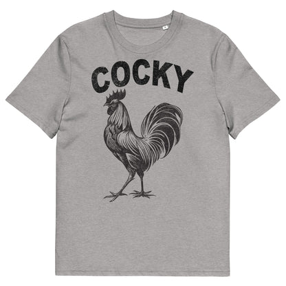 Cocky Unisex Organic Cotton Tee - Graphic Punks